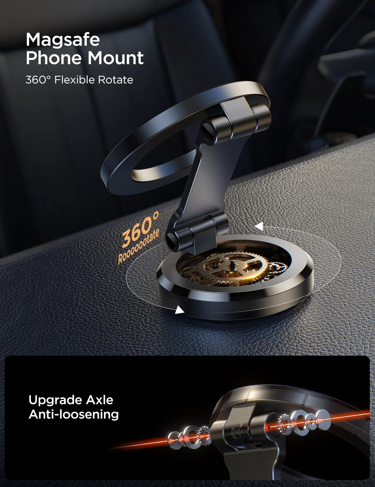 CarDetailsCo™ Magnetic Phone Holder (Upgraded Model)