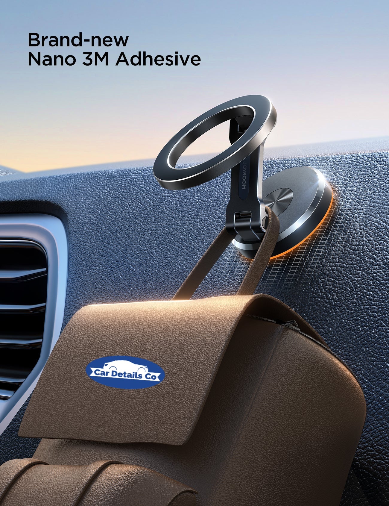 CarDetailsCo™ Magnetic Phone Holder (Upgraded Model)