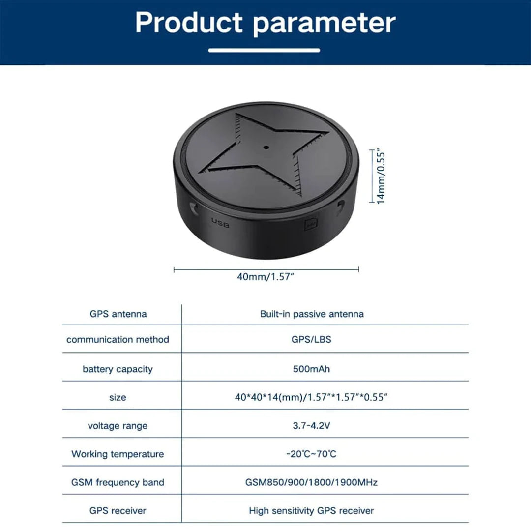 CarDetailsCo™ GPS Strong Magnetic Tracker