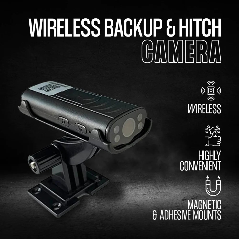 CarDetailsCo™ Wireless Backup & Hitch Camera